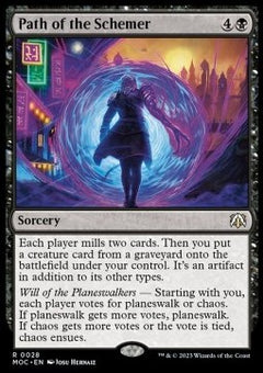 Path of the Schemer⁣ - Commander: March of the Machine⁣ (Rare)⁣ [28]