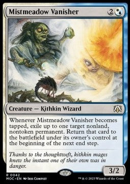 Mistmeadow Vanisher⁣ - Commander: March of the Machine⁣ (Rare)⁣ [42]