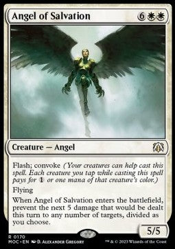 Angel of Salvation⁣ - Commander: March of the Machine⁣ (Rare)⁣ [170]