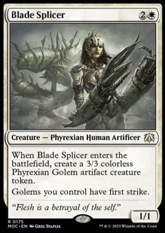 Blade Splicer⁣ - Commander: March of the Machine⁣ (Rare)⁣ [175]
