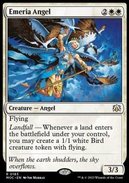 Emeria Angel⁣ - Commander: March of the Machine⁣ (Rare)⁣ [183]