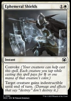Ephemeral Shields⁣ - Commander: March of the Machine⁣ (Common)⁣ [184]