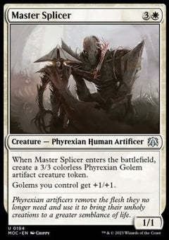 Master Splicer⁣ - Commander: March of the Machine⁣ (Uncommon)⁣ [194]