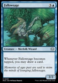 Fallowsage⁣ - Commander: March of the Machine⁣ (Uncommon)⁣ [223]
