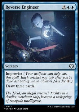 Reverse Engineer⁣ - Commander: March of the Machine⁣ (Uncommon)⁣ [232]