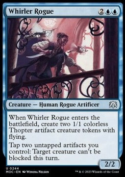 Whirler Rogue⁣ - Commander: March of the Machine⁣ (Uncommon)⁣ [244]