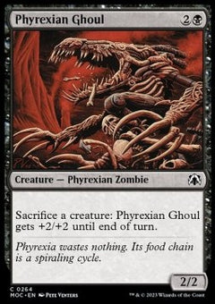 Phyrexian Ghoul⁣ - Commander: March of the Machine⁣ (Common)⁣ [264]