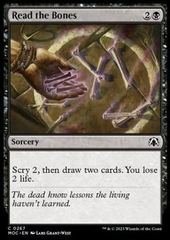 Read the Bones⁣ - Commander: March of the Machine⁣ (Common)⁣ [267]