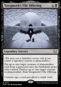 Yawgmoth's Vile Offering⁣ - Commander: March of the Machine⁣ (Rare)⁣ [271]