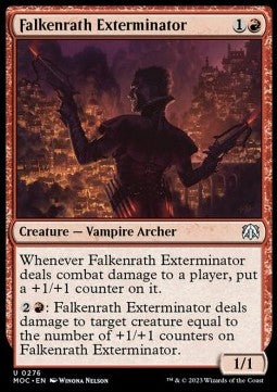 Falkenrath Exterminator⁣ - Commander: March of the Machine⁣ (Uncommon)⁣ [276]