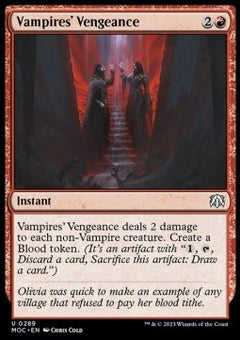 Vampires' Vengeance⁣ - Commander: March of the Machine⁣ (Uncommon)⁣ [289]