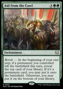 Aid from the Cowl⁣ - Commander: March of the Machine⁣ (Rare)⁣ [290]