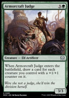 Armorcraft Judge⁣ - Commander: March of the Machine⁣ (Uncommon)⁣ [291]