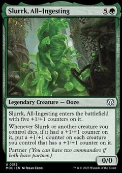 Slurrk, All-Ingesting⁣ - Commander: March of the Machine⁣ (Uncommon)⁣ [312]