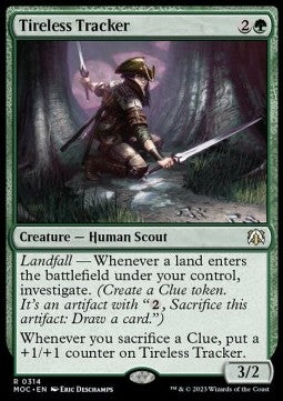 Tireless Tracker⁣ - Commander: March of the Machine⁣ (Rare)⁣ [314]
