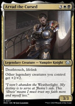 Arvad the Cursed⁣ - Commander: March of the Machine⁣ (Uncommon)⁣ [317]