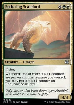 Enduring Scalelord⁣ - Commander: March of the Machine⁣ (Uncommon)⁣ [325]