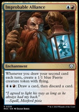 Improbable Alliance⁣ - Commander: March of the Machine⁣ (Uncommon)⁣ [329]
