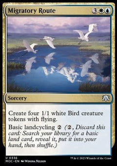 Migratory Route⁣ - Commander: March of the Machine⁣ (Uncommon)⁣ [336]