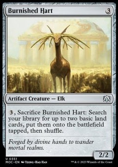 Burnished Hart⁣ - Commander: March of the Machine⁣ (Uncommon)⁣ [351]
