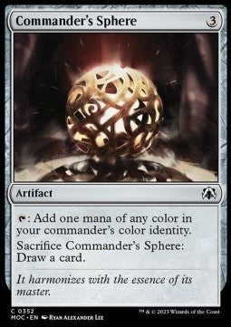 Commander's Sphere⁣ - Commander: March of the Machine⁣ (Common)⁣ [352]