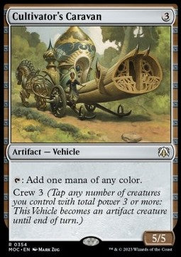 Cultivator's Caravan⁣ - Commander: March of the Machine⁣ (Rare)⁣ [354]