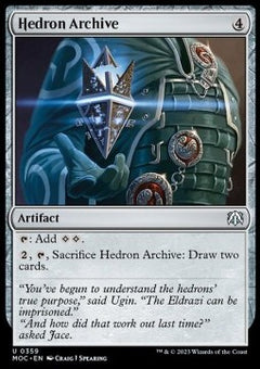 Hedron Archive⁣ - Commander: March of the Machine⁣ (Uncommon)⁣ [359]