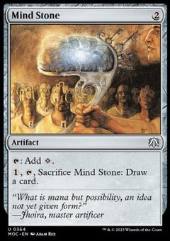 Mind Stone⁣ - Commander: March of the Machine⁣ (Uncommon)⁣ [364]