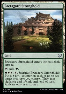 Bretagard Stronghold⁣ - Commander: March of the Machine⁣ (Uncommon)⁣ [392]