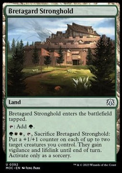 Bretagard Stronghold⁣ - Commander: March of the Machine⁣ (Uncommon)⁣ [392]