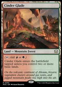 Cinder Glade⁣ - Commander: March of the Machine⁣ (Rare)⁣ [395]