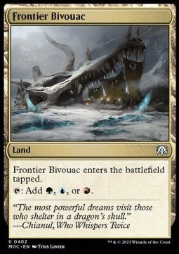 Frontier Bivouac⁣ - Commander: March of the Machine⁣ (Uncommon)⁣ [402]