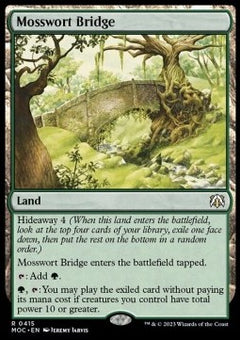 Mosswort Bridge⁣ - Commander: March of the Machine⁣ (Rare)⁣ [415]
