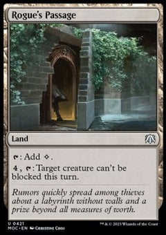 Rogue's Passage⁣ - Commander: March of the Machine⁣ (Uncommon)⁣ [421]