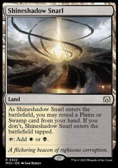 Shineshadow Snarl⁣ - Commander: March of the Machine⁣ (Rare)⁣ [422]