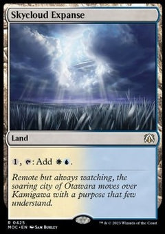 Skycloud Expanse⁣ - Commander: March of the Machine⁣ (Rare)⁣ [425]