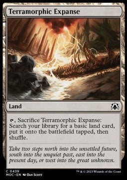 Terramorphic Expanse⁣ - Commander: March of the Machine⁣ (Common)⁣ [439]