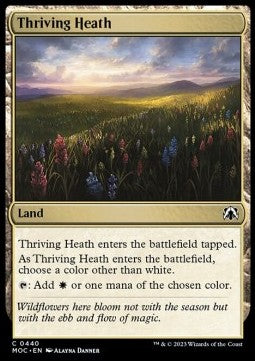 Thriving Heath⁣ - Commander: March of the Machine⁣ (Common)⁣ [440]
