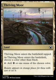 Thriving Moor⁣ - Commander: March of the Machine⁣ (Common)⁣ [442]