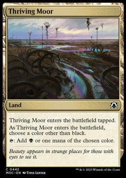 Thriving Moor⁣ - Commander: March of the Machine⁣ (Common)⁣ [442]