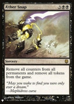 Aether Snap⁣ - The List⁣ (Rare)⁣ [37]