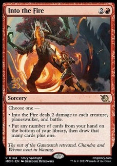 Into the Fire (V.1)⁣ - March of the Machine: Promos⁣ (Rare)⁣ [144]