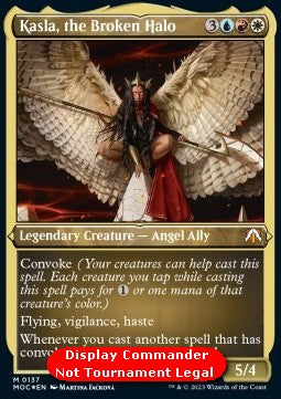 Kasla, the Broken Halo (V.2)⁣ - Commander: March of the Machine: Extras⁣ (Mythic)⁣ [137]