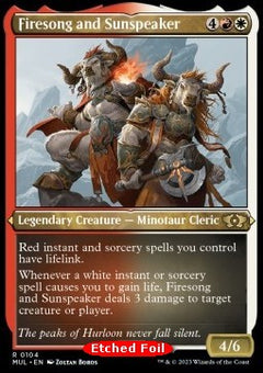 Firesong and Sunspeaker (V.2)⁣ - Multiverse Legends⁣ (Rare)⁣ [104]