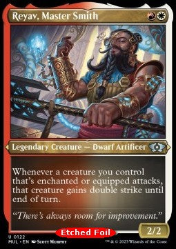 Reyav, Master Smith (V.2)⁣ - Multiverse Legends⁣ (Uncommon)⁣ [122]
