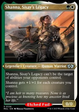 Shanna, Sisay's Legacy (V.2)⁣ - Multiverse Legends⁣ (Uncommon)⁣ [124]