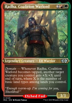 Radha, Coalition Warlord (V.2)⁣ - Multiverse Legends⁣ (Uncommon)⁣ [120]