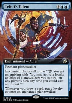 Teferi's Talent⁣ - Commander: March of the Machine: Extras⁣ (Rare)⁣ [82]