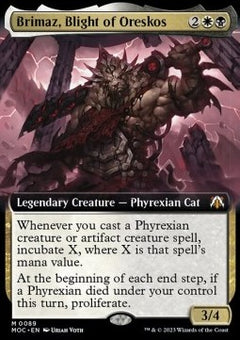 Brimaz, Blight of Oreskos (V.1)⁣ - Commander: March of the Machine: Extras⁣ (Mythic)⁣ [89]