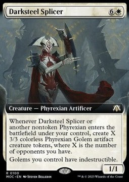 Darksteel Splicer⁣ - Commander: March of the Machine: Extras⁣ (Rare)⁣ [100]